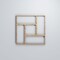 Ekena Millwork Extra Small Sheffield Decorative Fretwork Wood Wall Panels, Red Oak, 7 3/8"W x 7 3/8"H x 3/8"T WALW08X08X0375SHFRO - alternate 2